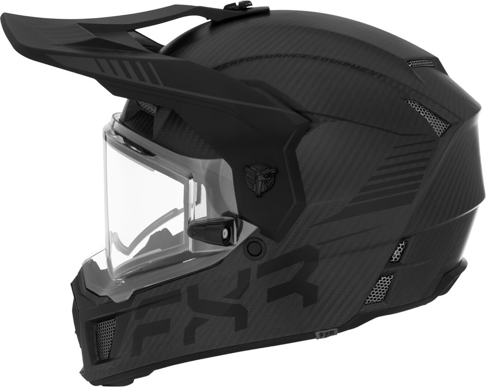 FXR Clutch X Pro Carbon Snowmobile Helmet