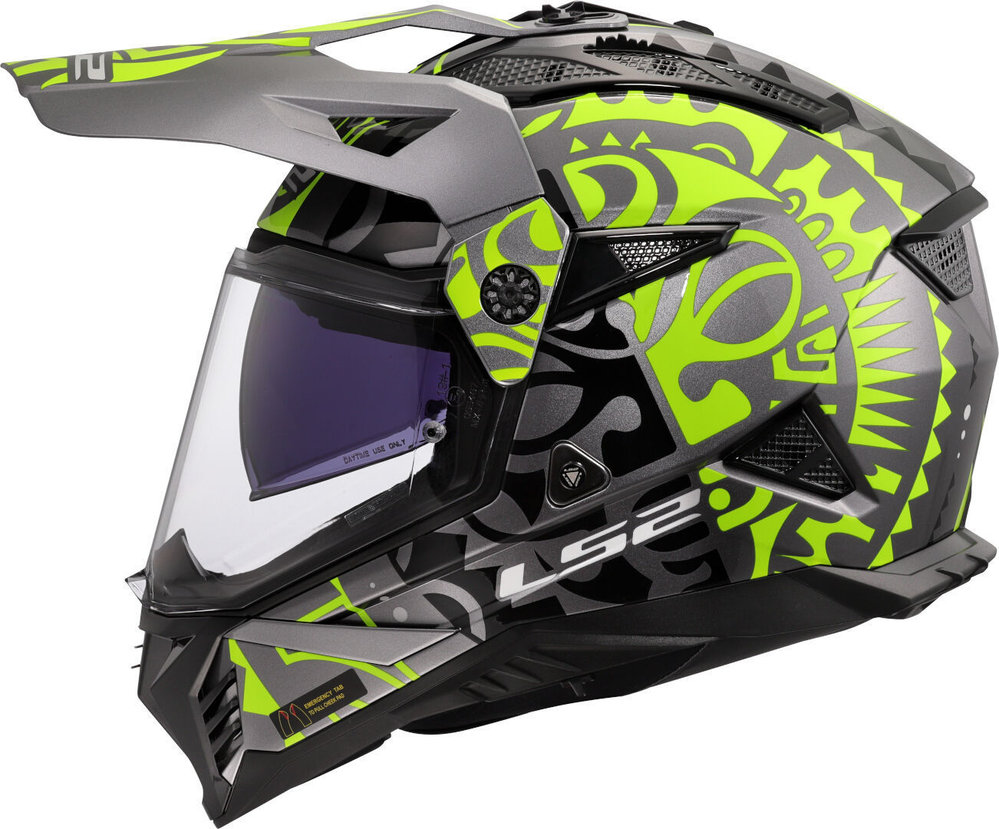 LS2 MX702 Pioneer II Rangi Motocross Helmet