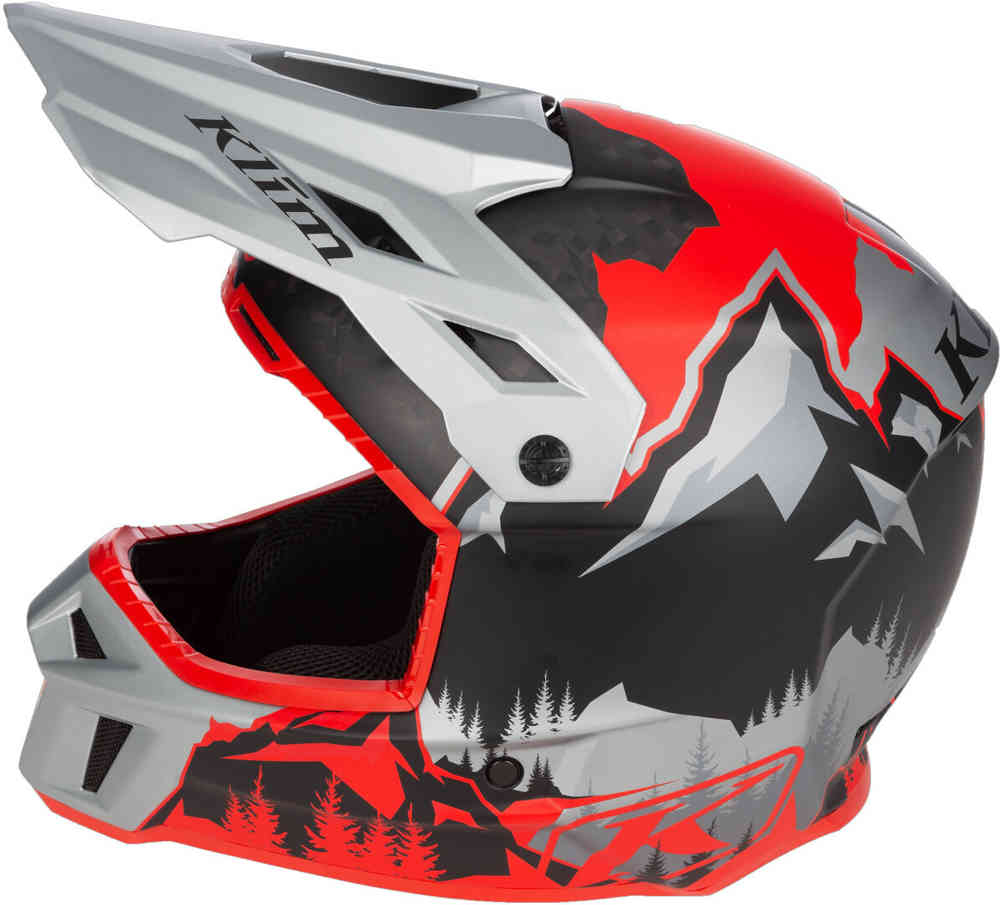 Klim F3 Carbon DNA Snowmobile Helmet