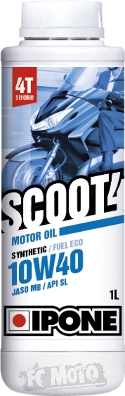 IPONE Scoot 4 10W-40 Motor Oil 1 Liter