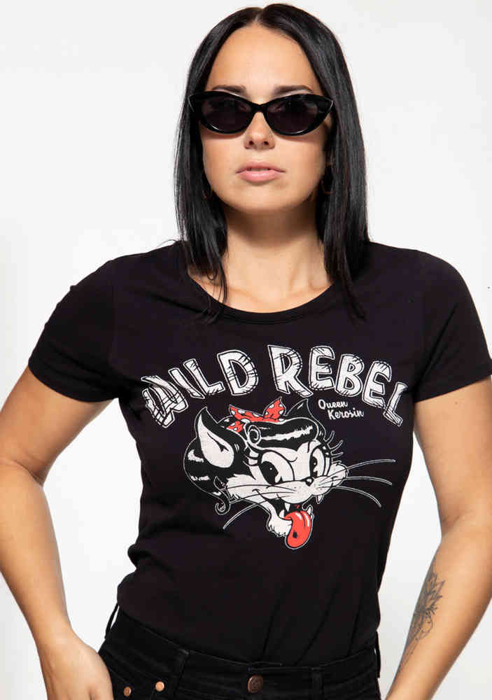 Queen Kerosin Wild Rebel Ladies T-Shirt