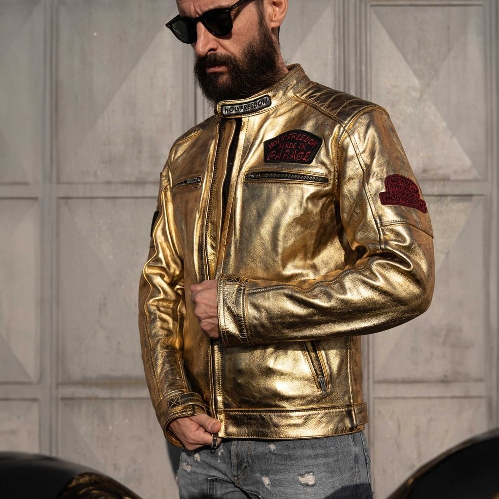 HolyFreedom Zero Lingotto Motorcycle Leather Jacket