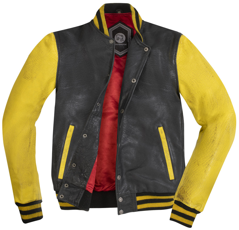 HolyFreedom Varsity College Leather Jacket