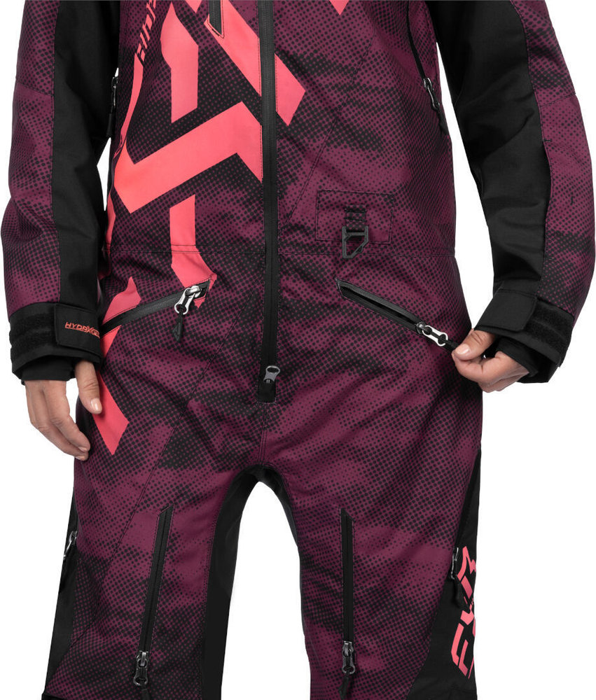 FXR CX F.A.S.T. Insulated Dot Ladies One Piece Snowmobile Suit