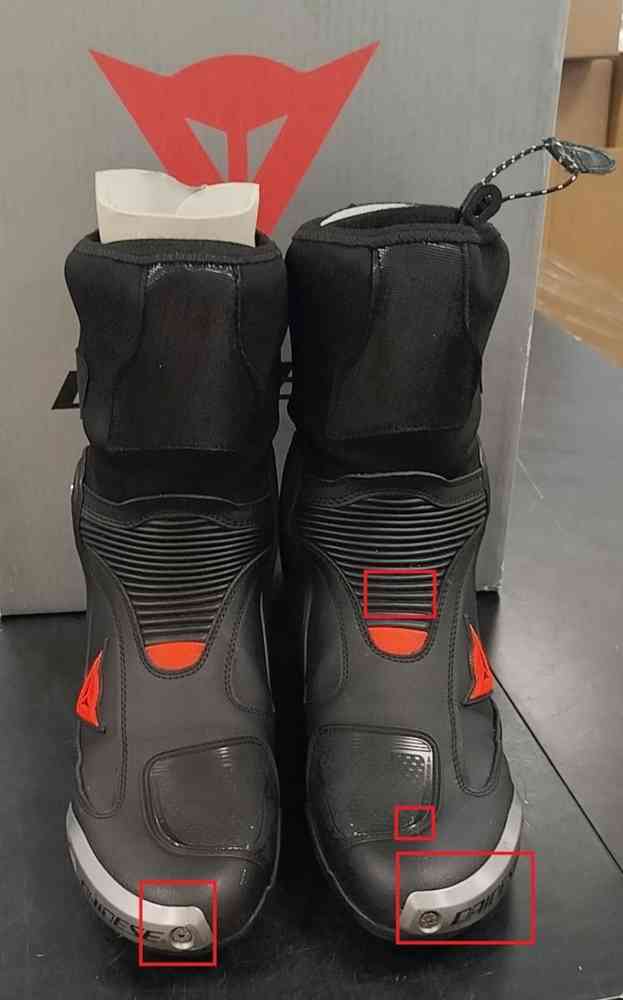 Dainese Axial D1 motorcycle boots 2nd choice item