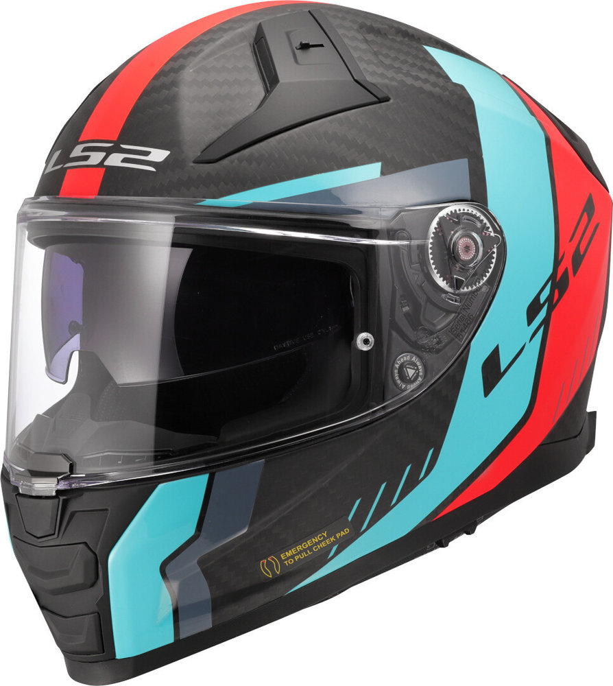 LS2 FF811 Vector II Carbon Grid Helmet
