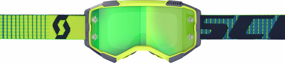 Scott Fury blue/yellow Motocross Goggles