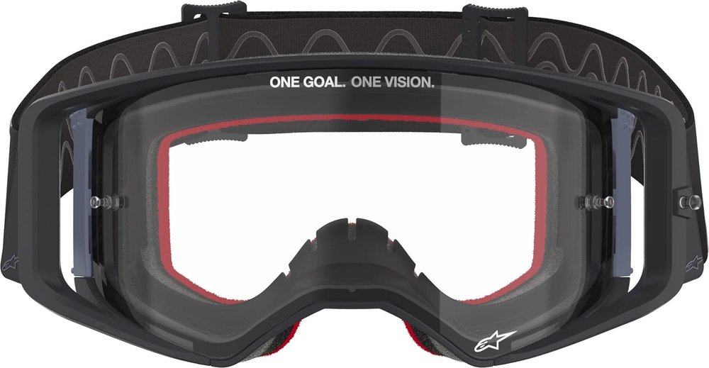 Alpinestars Supertech Corp Absolute Vision Stripe Motocross Goggles