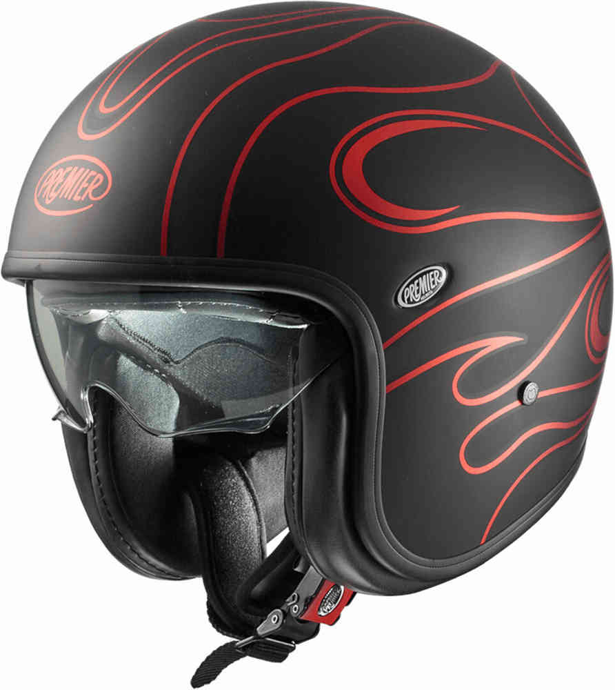 Premier Vintage FR Chromed BM Jet Helmet