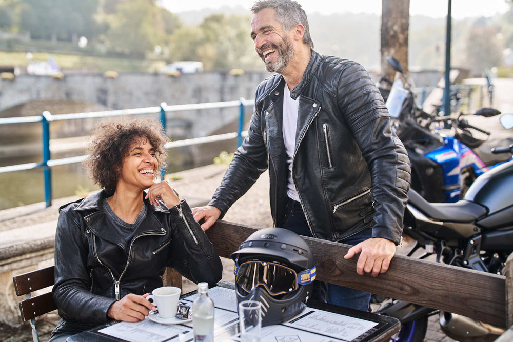 Richa Brighton Ladies Motorcycle Leather Jacket