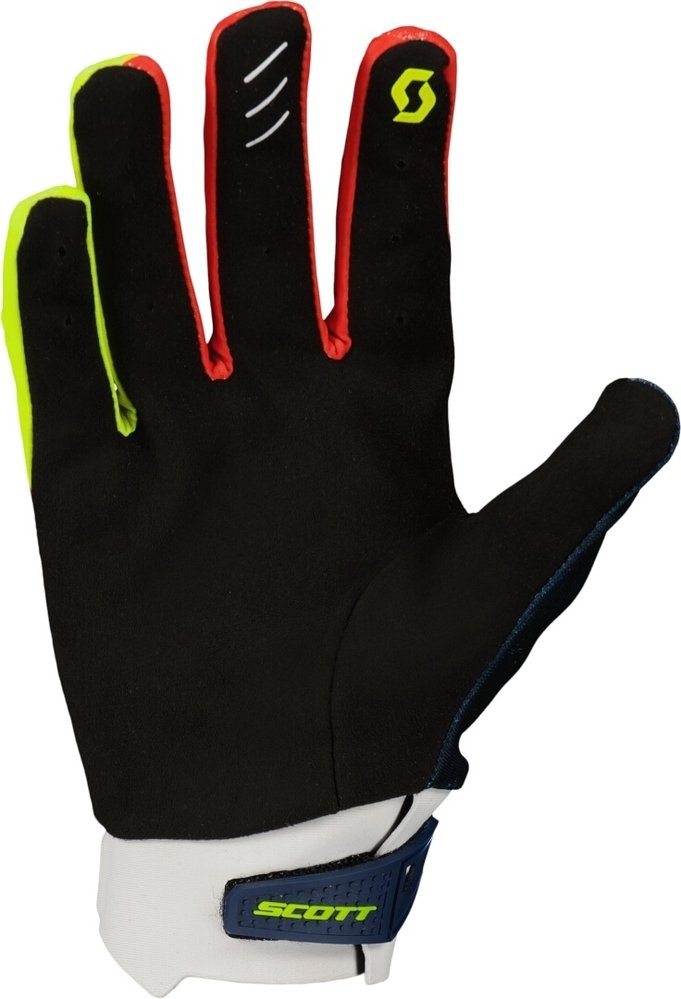 Scott Evo Race Sail Blue Motocross Gloves