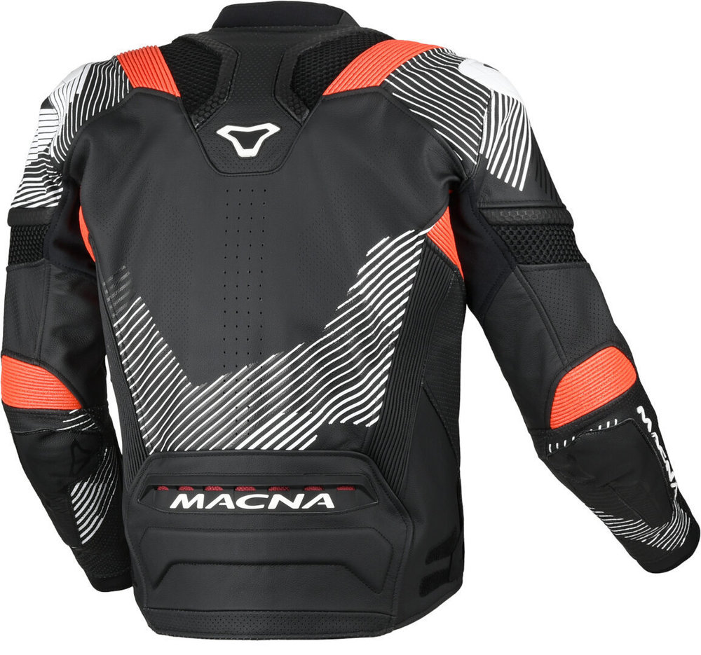 Macna Ignite perforated Motorcycle Leather Jacket