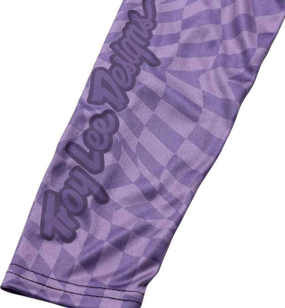 Troy Lee Designs Lilium LS Twisted Checkers Ladies Bicycle Jersey