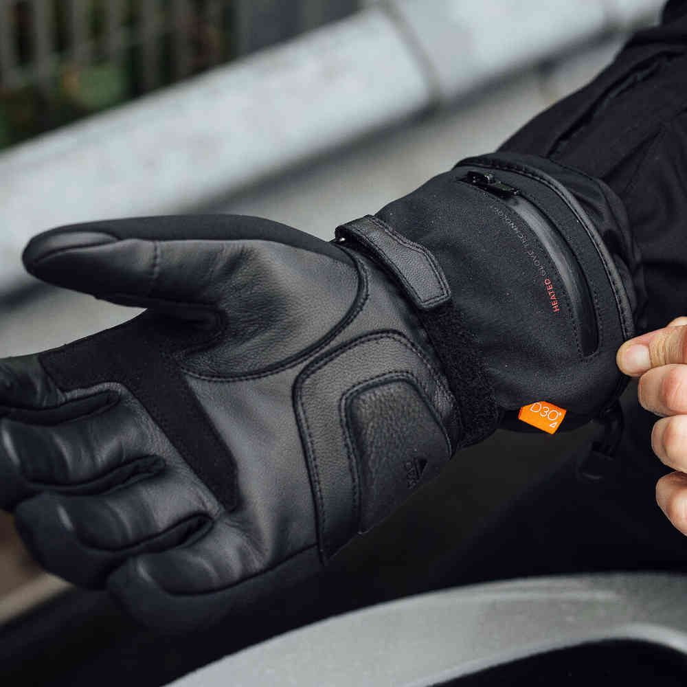 Merlin Curborough D3O heated waterproof Motorcycle Gloves