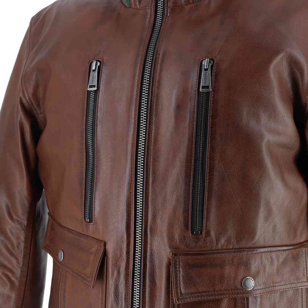 Helstons Downtown Motorcycle Leather Jacket