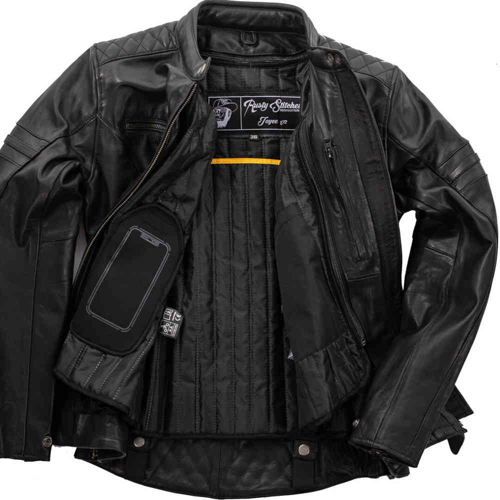 Rusty Stitches Joyce V2 Ladies Motorcycle Leather Jacket