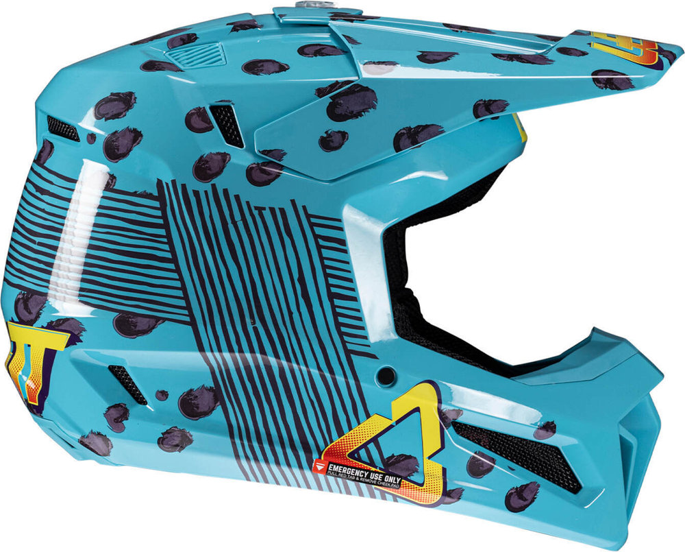 Leatt 3.5 Angled Junior Motocross Helmet with Goggles