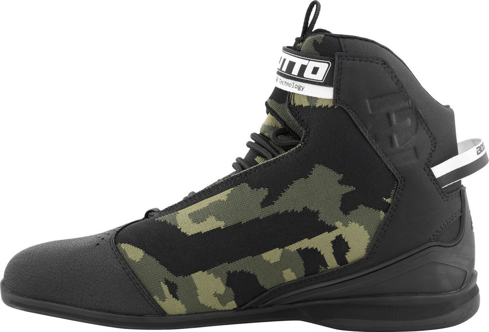 Bogotto Tokyo Camo perforated Motorcycle Shoes