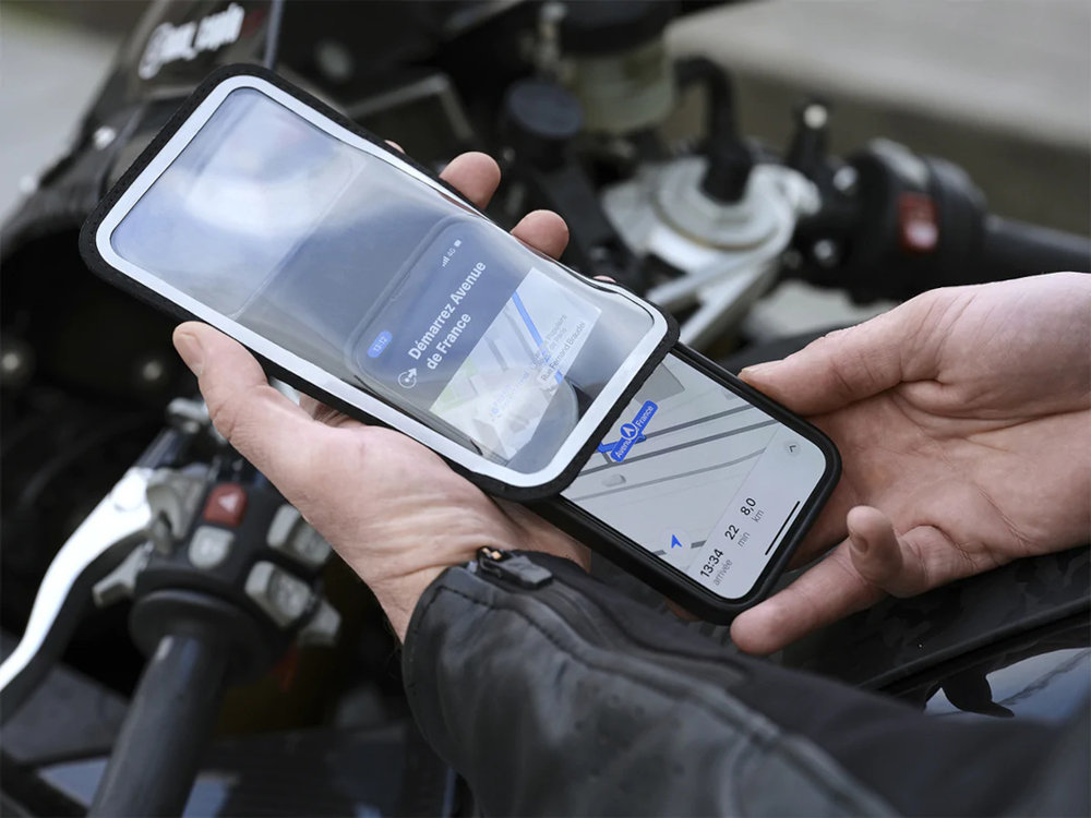 Shapeheart Motorcycle Bundle Boost Magnetic Smartphone Mount for Motorcycle Stem Handlebars