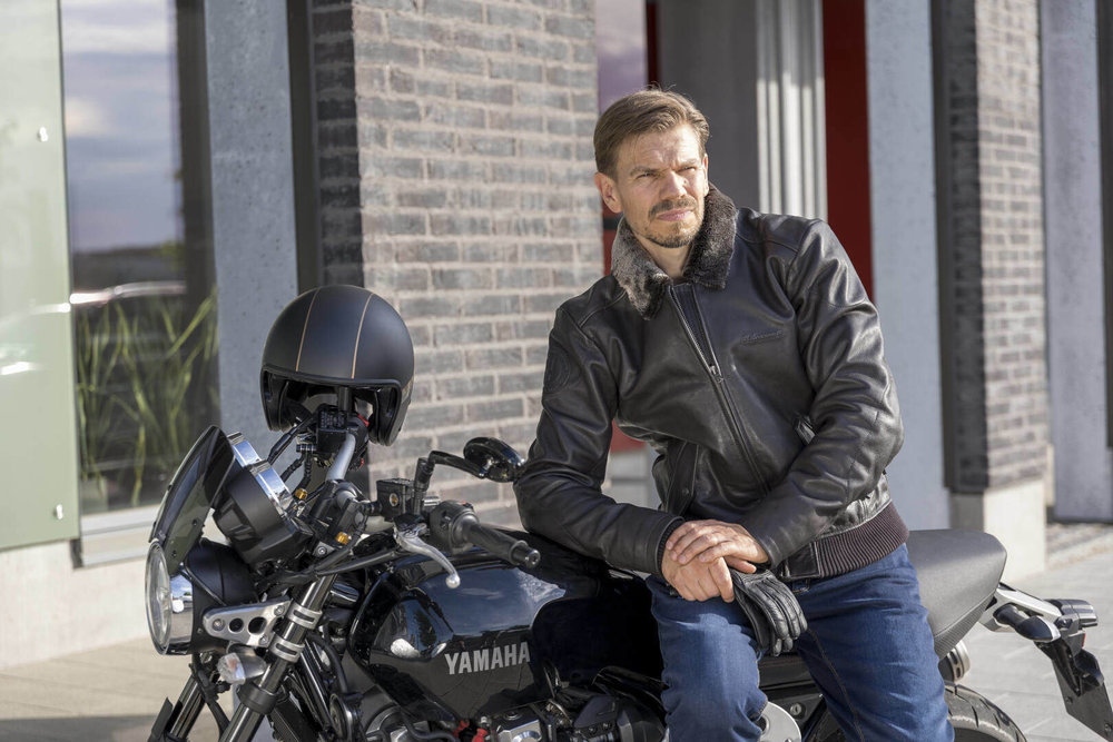 Halvarssons Torsby Motorcycle Leather Jacket