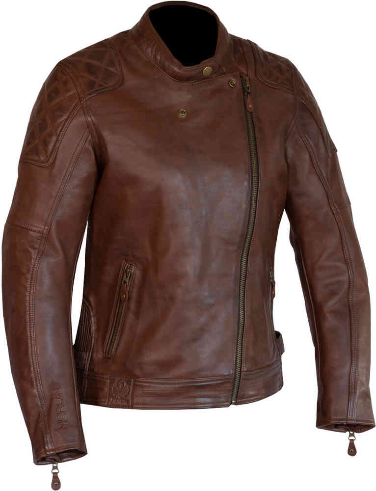 Merlin Bristol D3O Cafe Ladies Motorcycle Leather Jacket