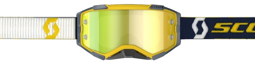 Scott Fury Chrome Motocross Goggles