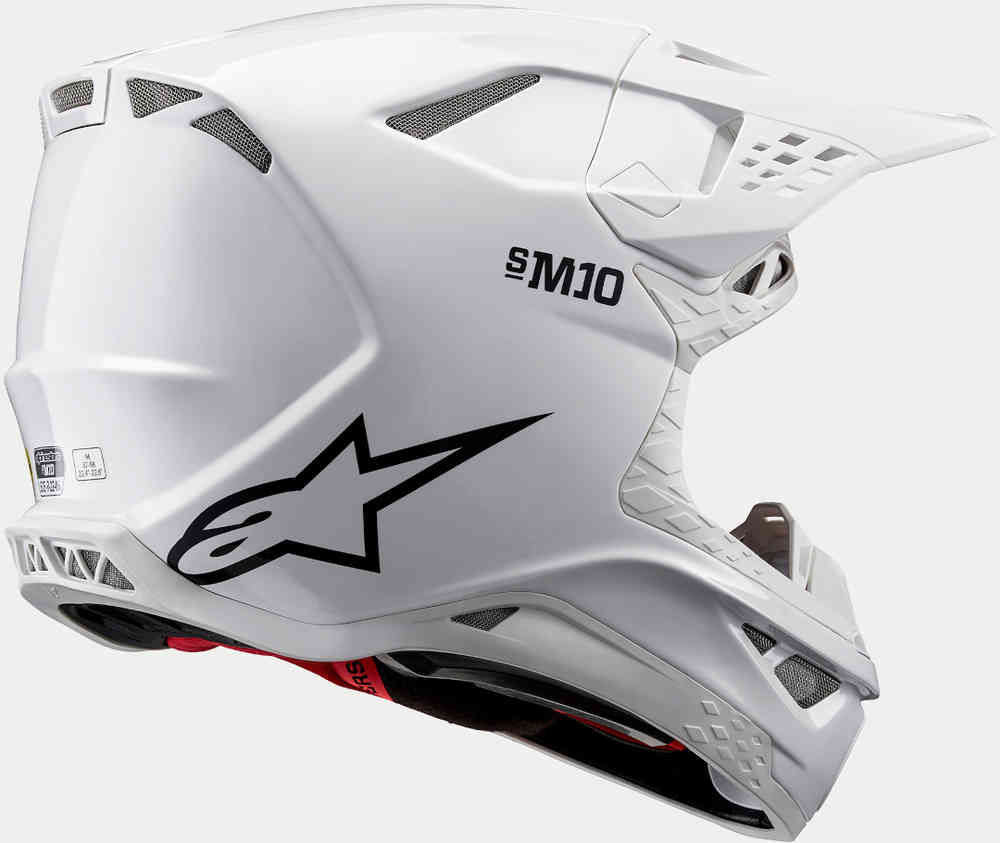 Alpinestars Supertech S-M10 Solid 2024 Motocross Helmet