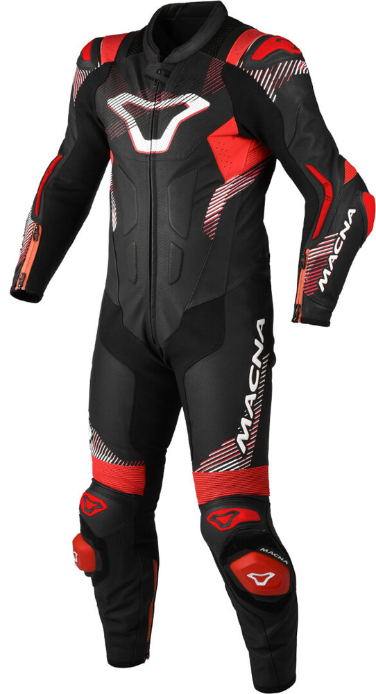 Macna Armadyl perforated One Piece Motorcycle Leather Suit