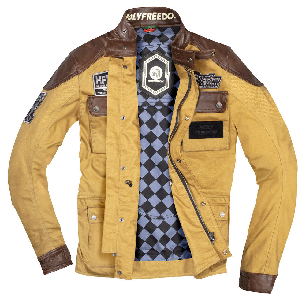 HolyFreedom Quattro Waxed Evo Motorcycle Textile Jacket