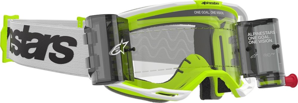 Alpinestars Vision 8 Wordmark Roll-Off Motocross Goggles