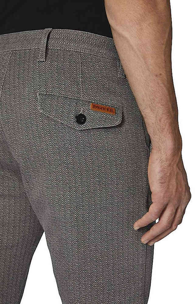 Rokker Tweed Chino Motorcycle Textile Pants