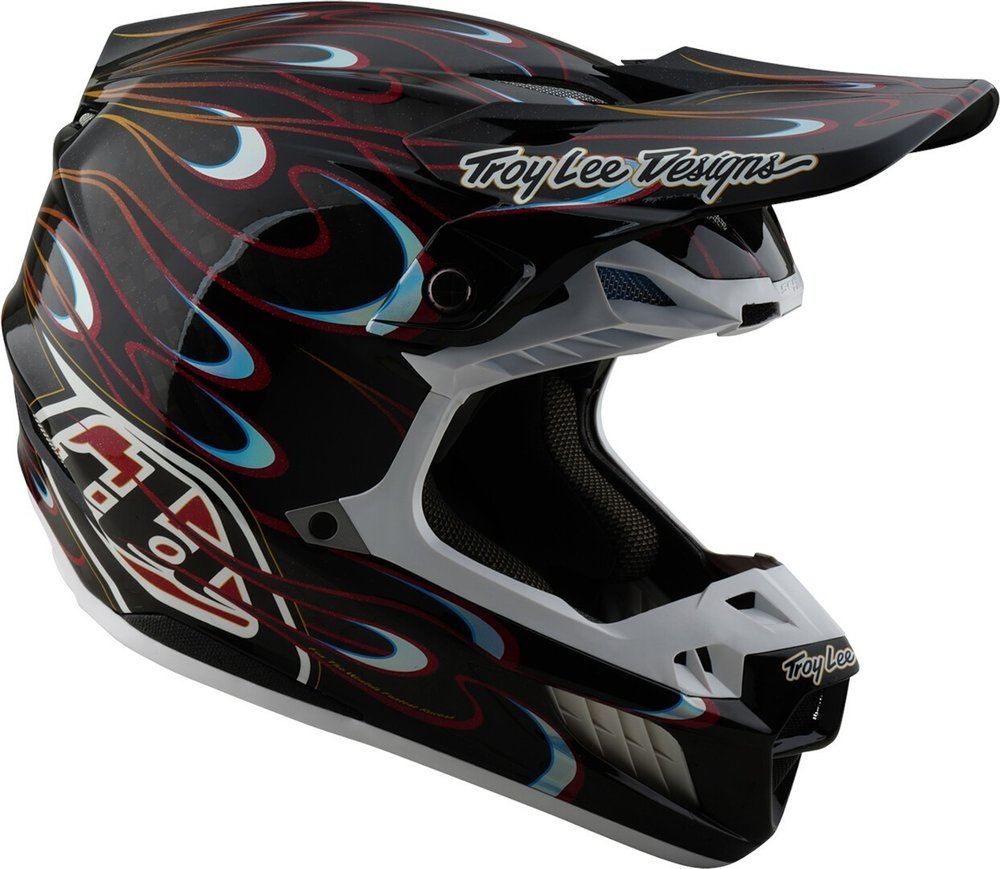 Troy Lee Designs SE5 Carbon MIPS Torched Motocross Helmet