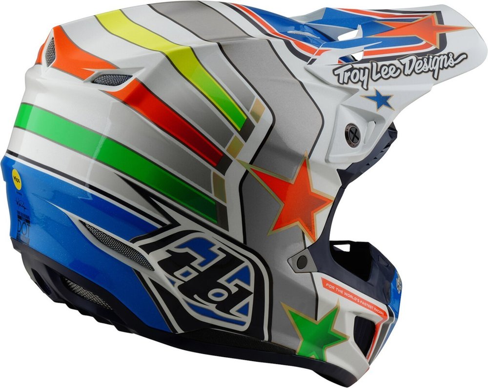 Troy Lee Designs SE5 Composite MIPS Rays Motoross Helmet