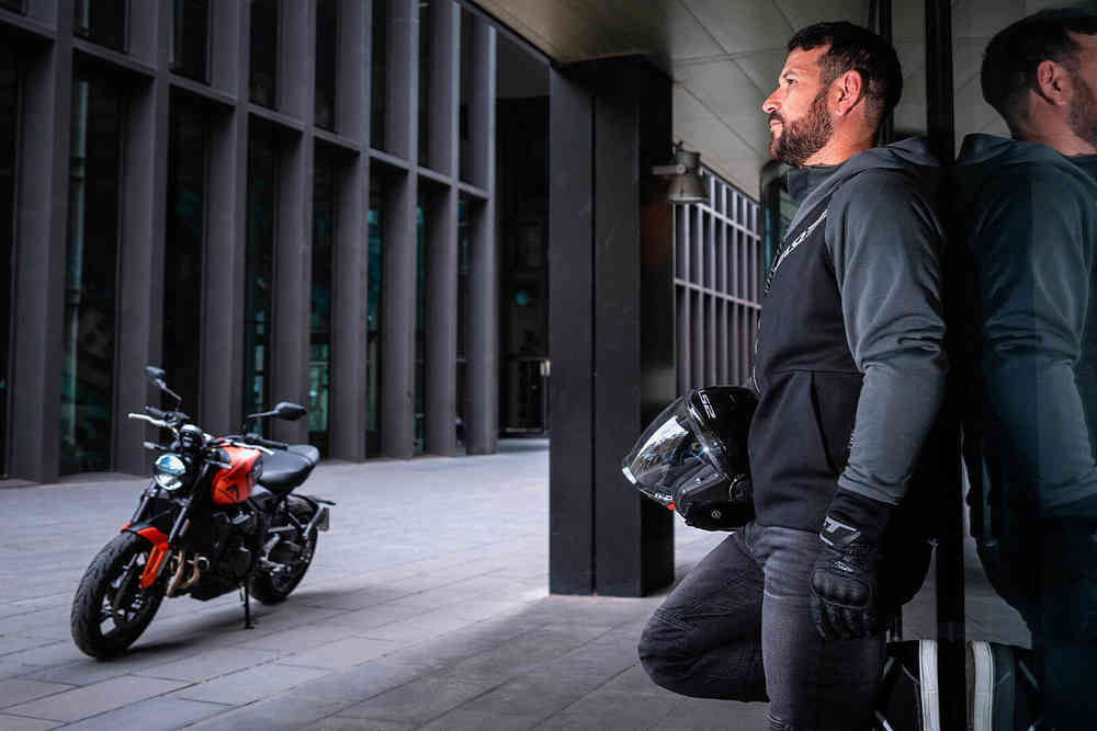 LS2 Throttle Motorcycle Zip Hoodie