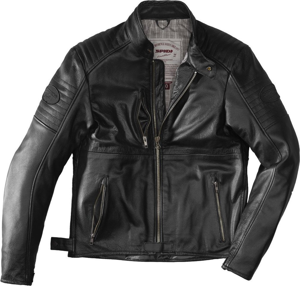 Spidi Clubber Motorcycle Leather Jacket