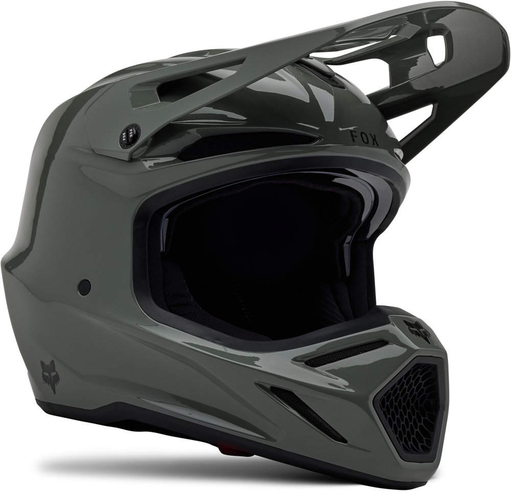 FOX V3 RS Carbon Solid MIPS Motocross Helmet