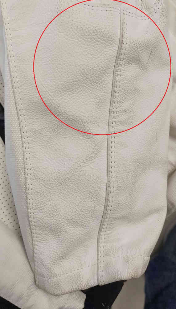 Icon Sanctuary motorcycle leather/textile jacket 2nd choice item