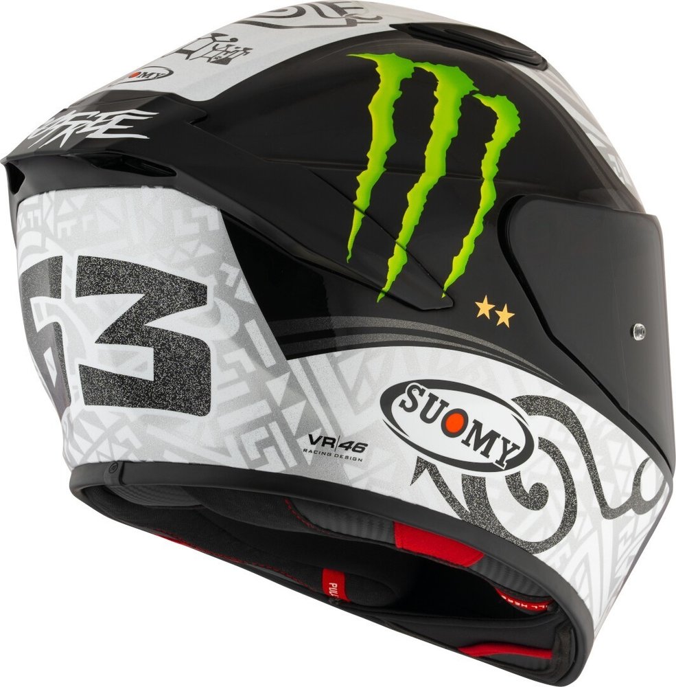 Suomy Track-1 Bagnaia Winter Test Monster Replica Helmet