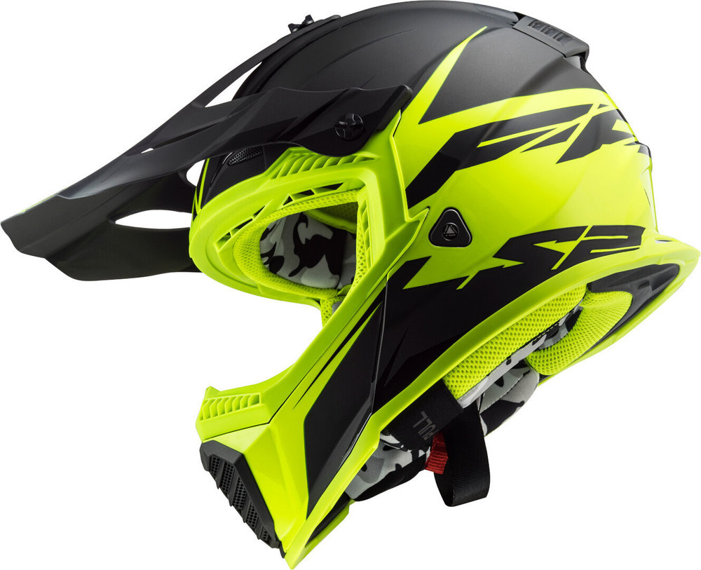 LS2 MX437 Fast Evo Roar Motocross Helmet