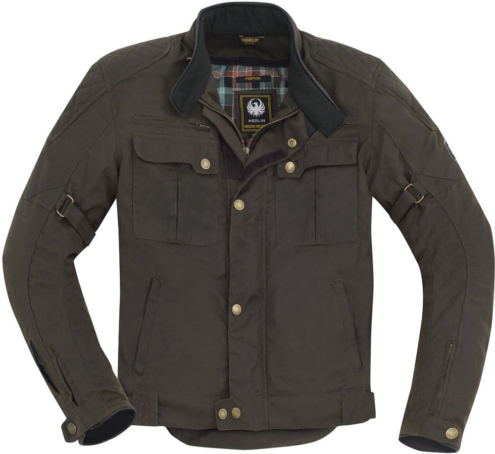 Merlin Perton Motorcycle Waxed Jacket