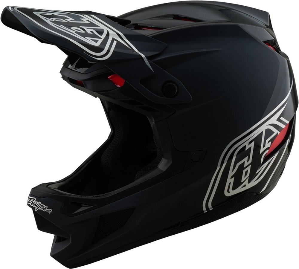 Troy Lee Designs D4 Mips Shadow Polyacrylite Downhill Helm