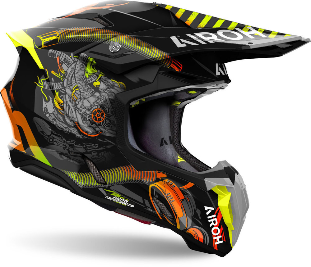 Airoh Twist 3 Toxic Motocross Helmet