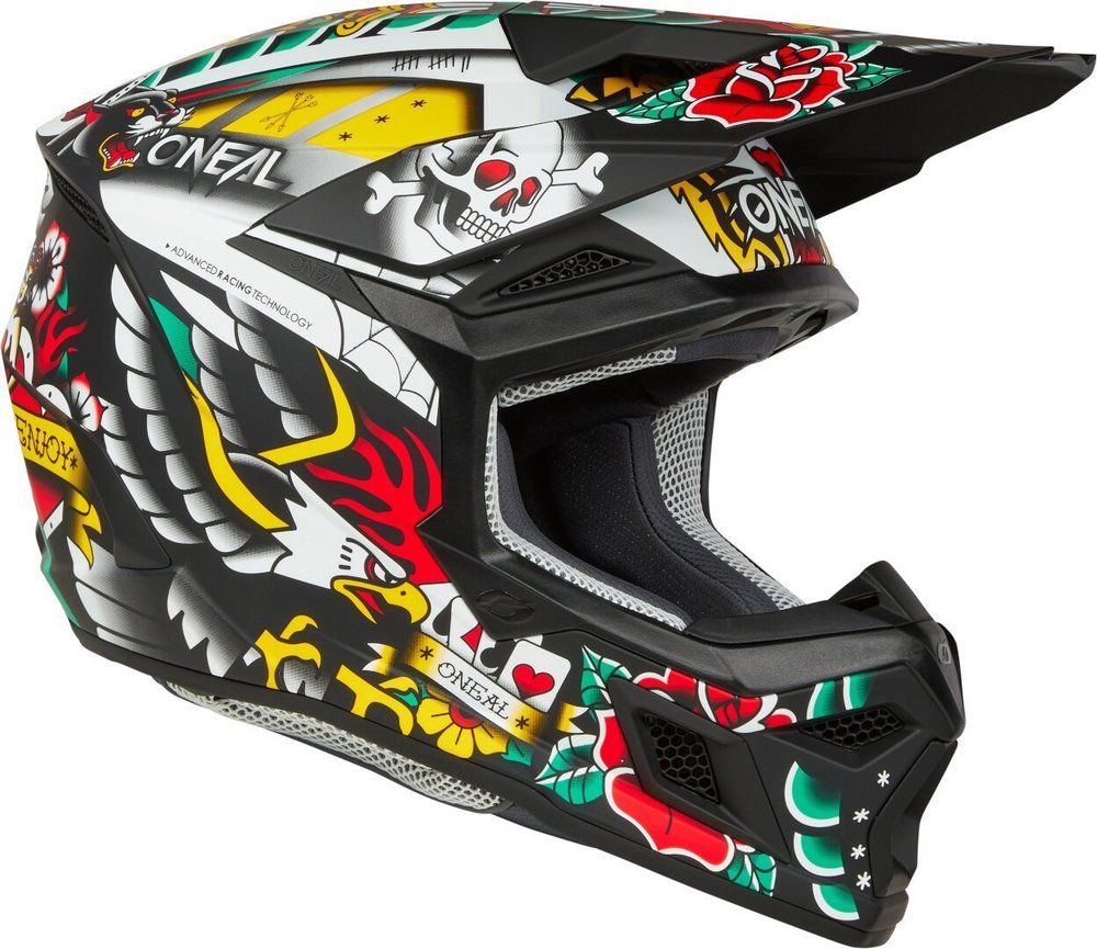 Oneal 3SRS Inked Kids Motocross Helmet
