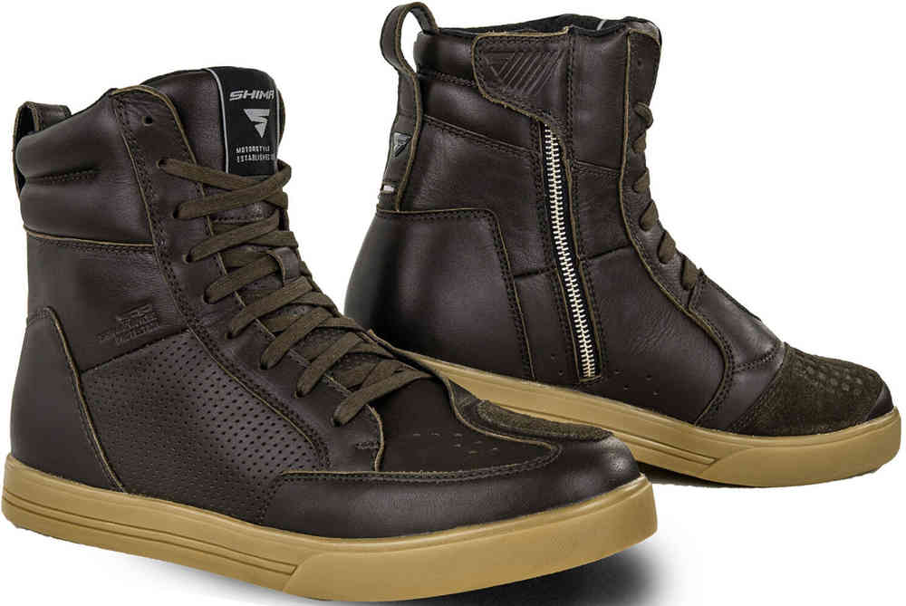 SHIMA Blake perforated Motorcycle Shoes