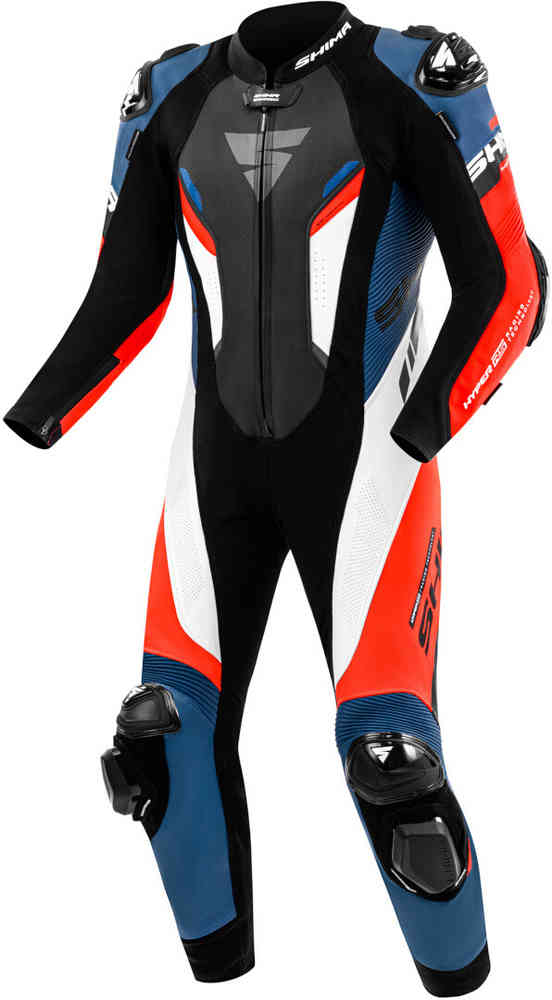 SHIMA Hyper RS perforated One Piece Motorcycle Leather Suit