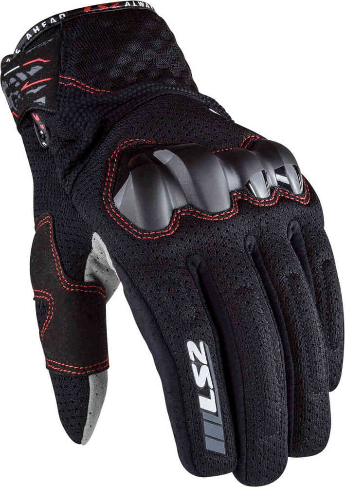 LS2 Chaki Ladies Mesh Motocycle Gloves