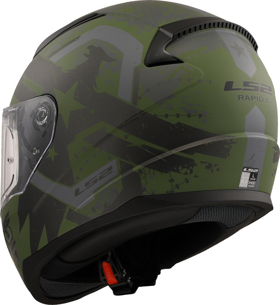 LS2 FF353 Rapid II Thunderbirds Helmet
