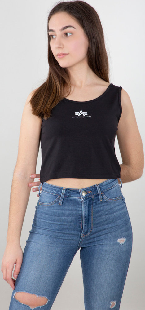Alpha Industries Basic Crop SL Ladies Tank Top