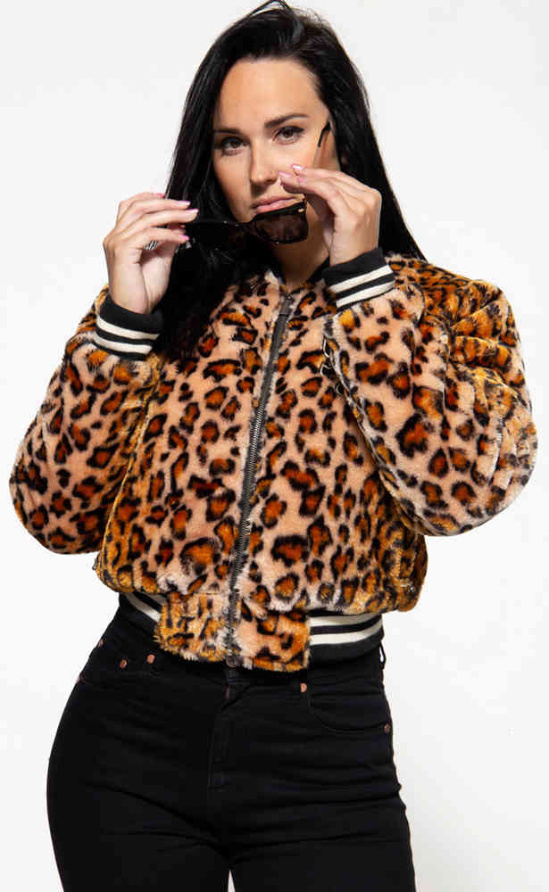 Queen Kerosin Leo College Zip Ladies Jacket