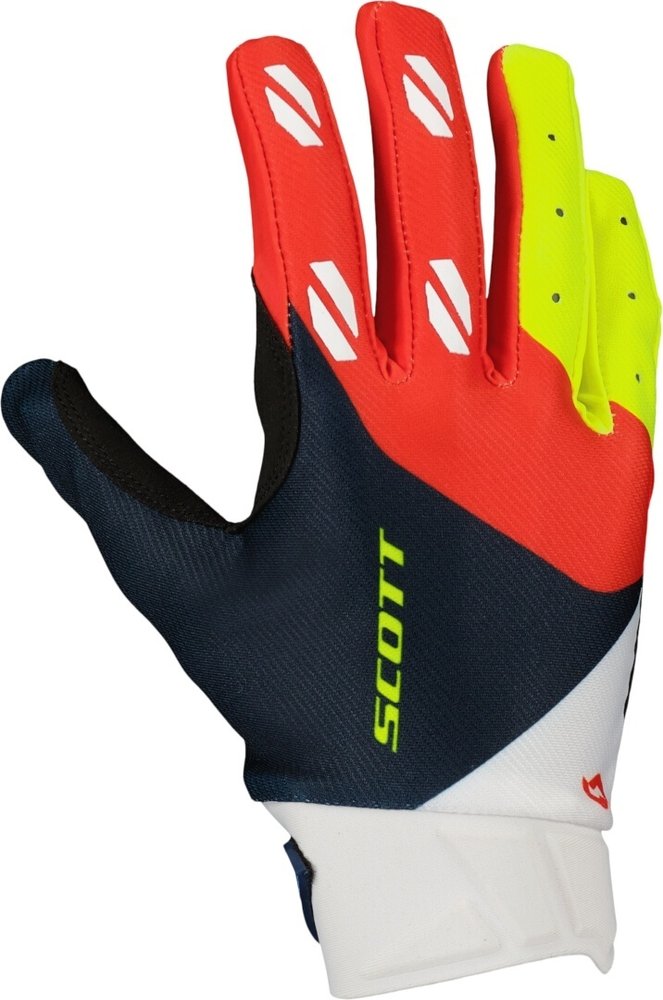 Scott Evo Race Sail Blue Motocross Gloves